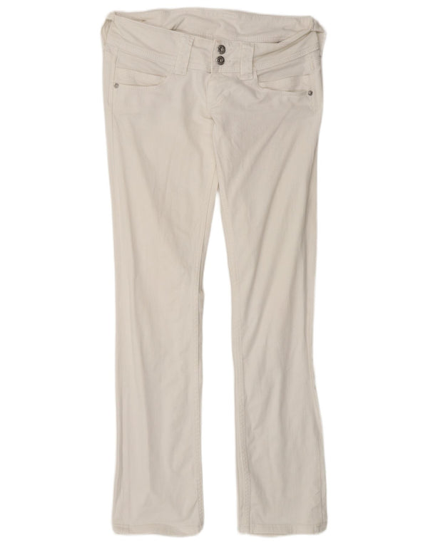 PEPE Jeans Feminino Venus Slim W28 L32 Algodão Branco
