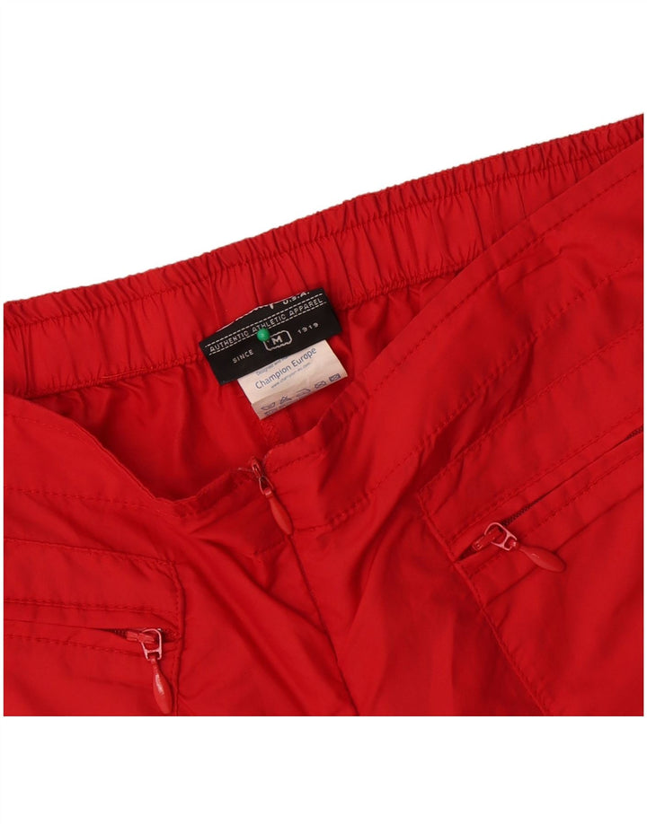 Calça jogger feminina Champion Capri médio W28 L19 poliamida vermelha