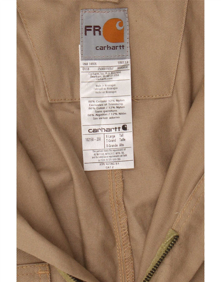 Macacão masculino Carhartt alto XL algodão bege