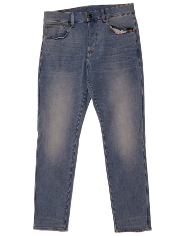 G-Star Masculino Slim Jeans W31 L30 Azul Algodão