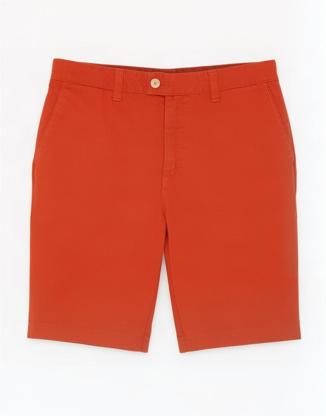 Ted Baker Mens Chino Shorts W32 Médio Algodão Laranja