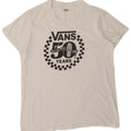 Camiseta masculina Vans Graphic pequena branca