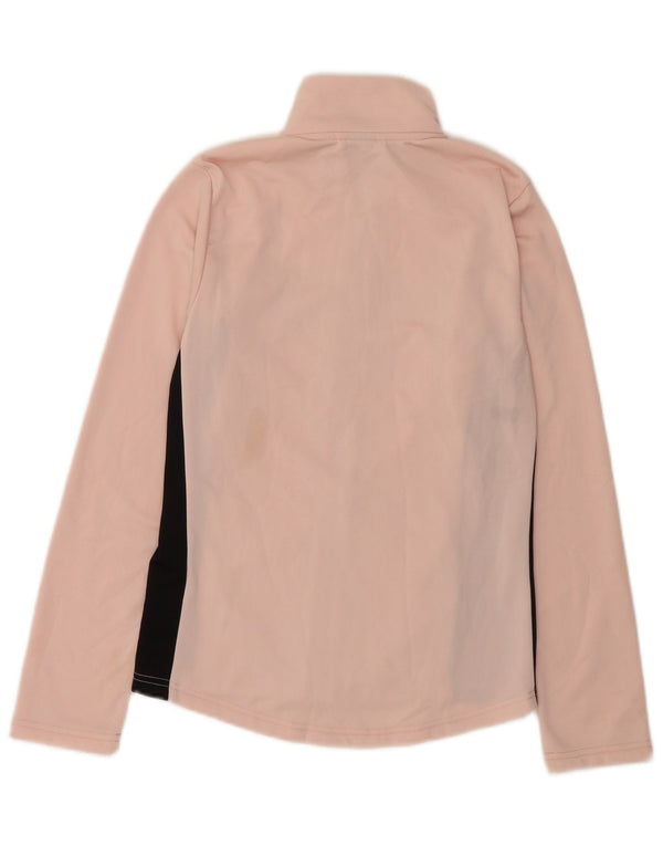 PUMA Meninas Graphic Tracksuit Top Jacket 13-14 Anos Rosa Colorblock