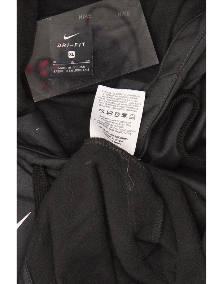 NIKE Masculino Bellarmine Graphic Hoodie Jumper XL Cinza Poliéster