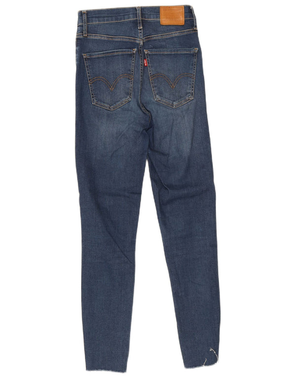 Calça Jeans Mile High Super Skinny Levi's Feminina W26 L27 Azul Algodão