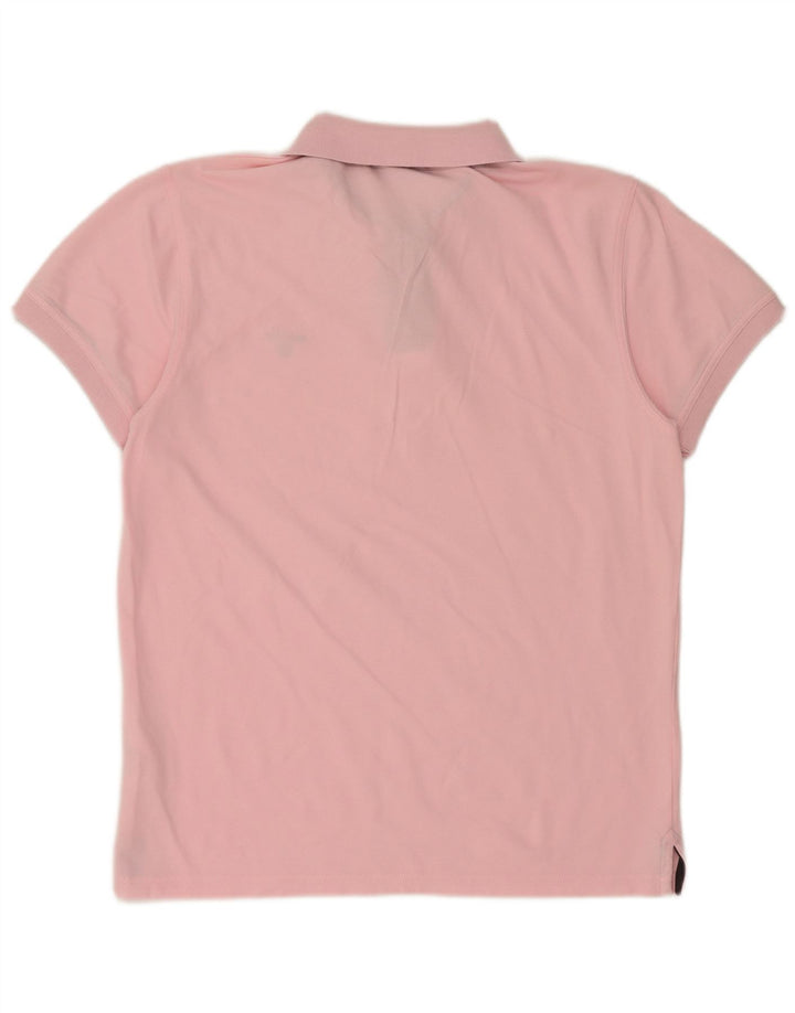 Camisa polo masculina GANT médio algodão rosa