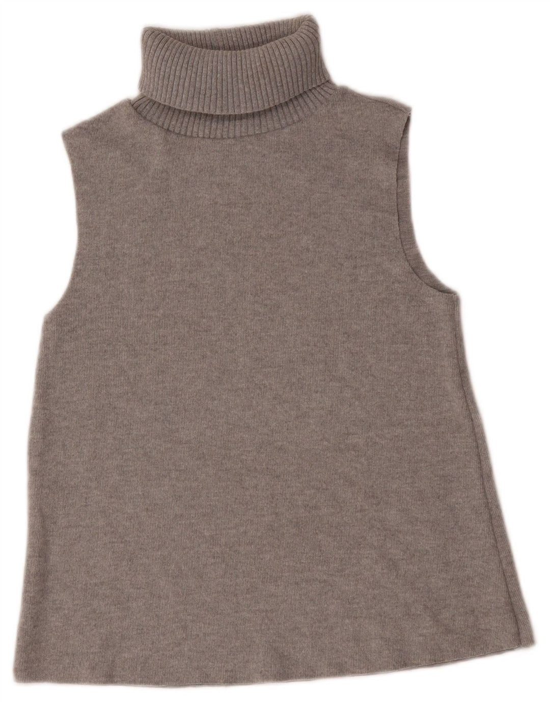 Zara Womens Vest Tank Top UK 10 Pequeno Cinza