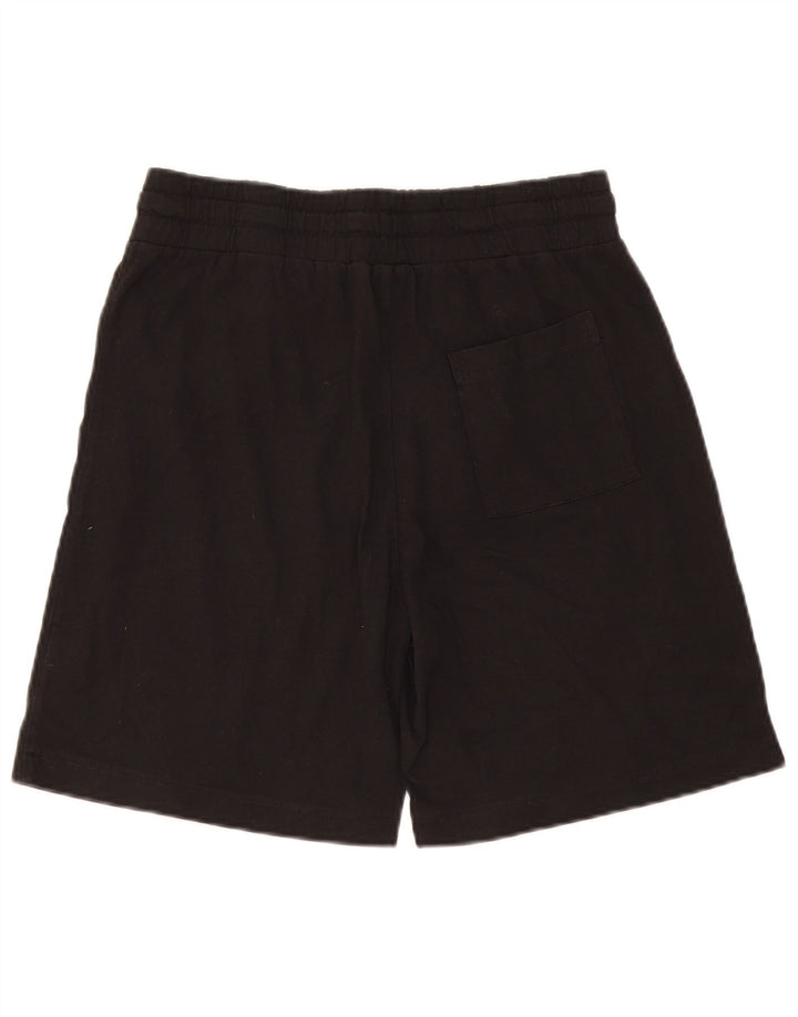 Shorts de natação masculino Calvin Klein gráfico médio algodão preto