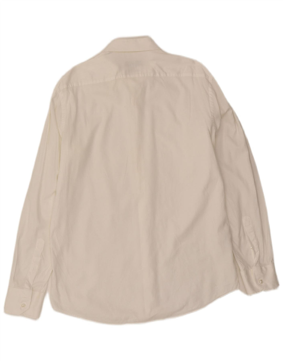 Camisa masculina Hugo Boss Regular Fit tamanho 41 grande algodão branco