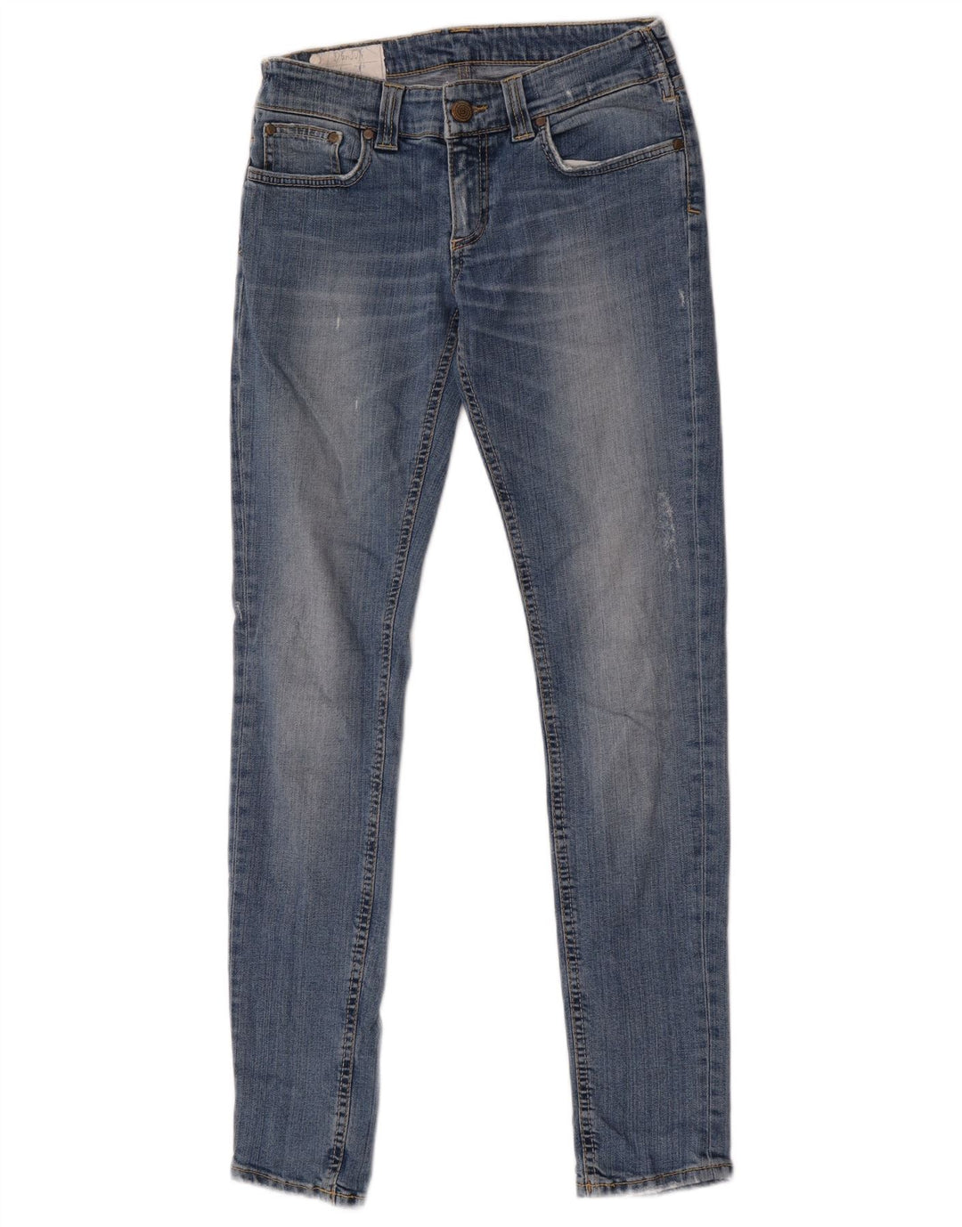 Dondup Jeans Skinny Feminino W28 L31 Azul Algodão