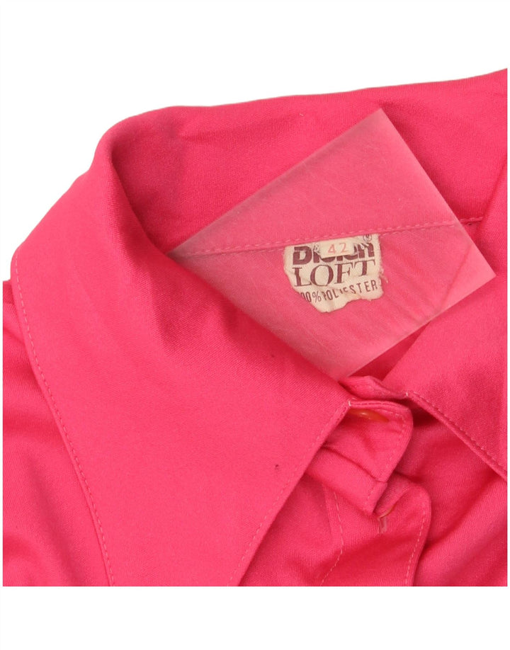 Blusa feminina Diolen Loft IT 42 poliéster rosa médio