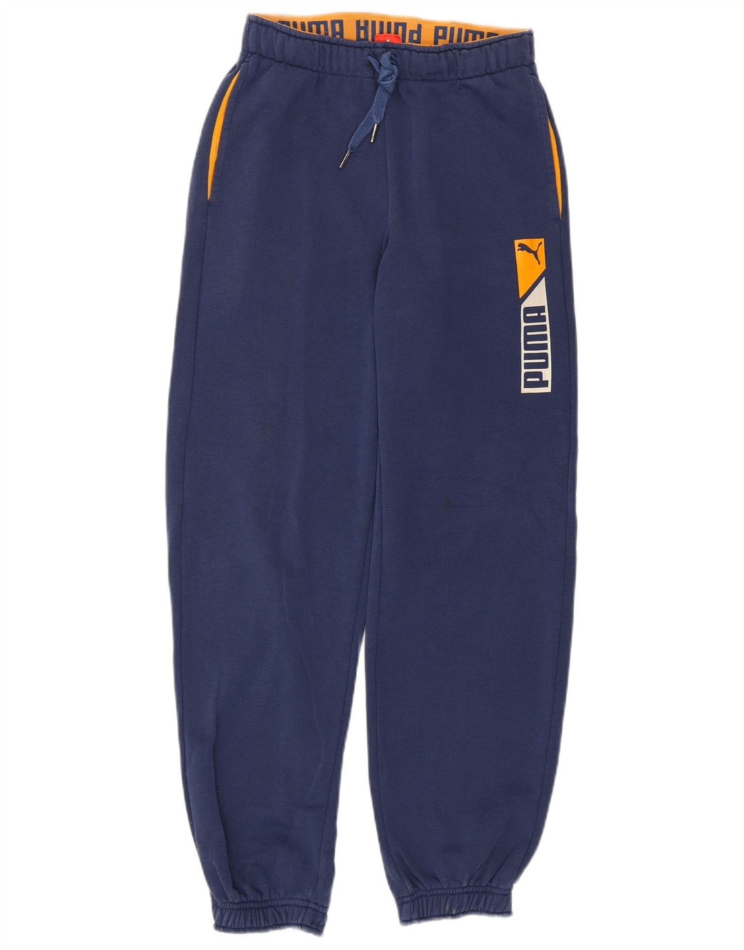 Calças de treino Puma Boys Graphic Joggers 13-14 anos azul marinho