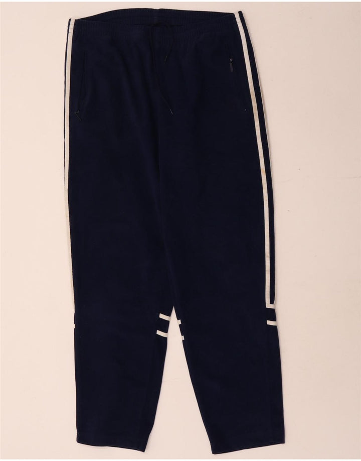 Calça de treino masculina Adidas grande azul marinho