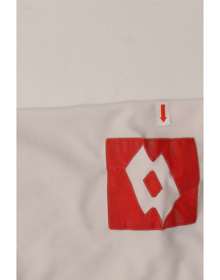 Shorts esportivos gráficos masculinos LOTTO grandes brancos