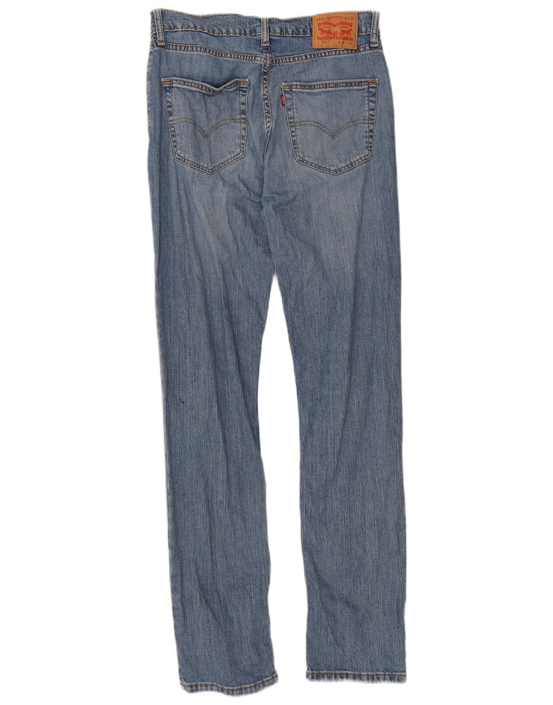 LEVI'S Masculino 511 Slim Jeans W32 L34 Azul Algodão