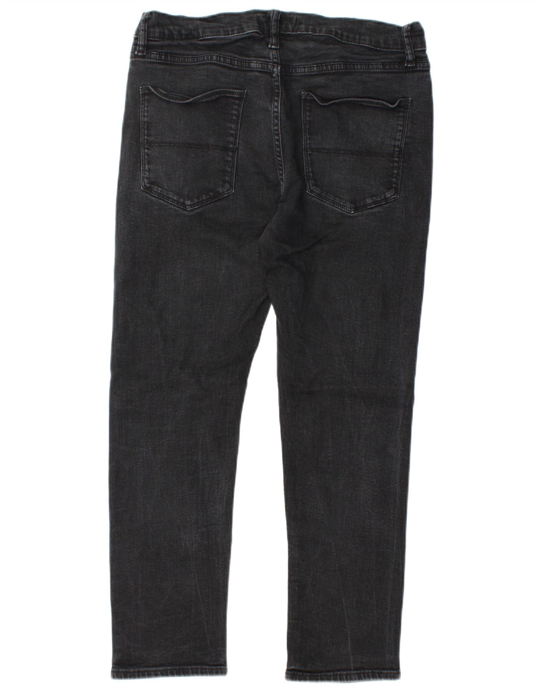 Marks & Spencer Mens Jeans Slim W32 L26 Algodão Preto