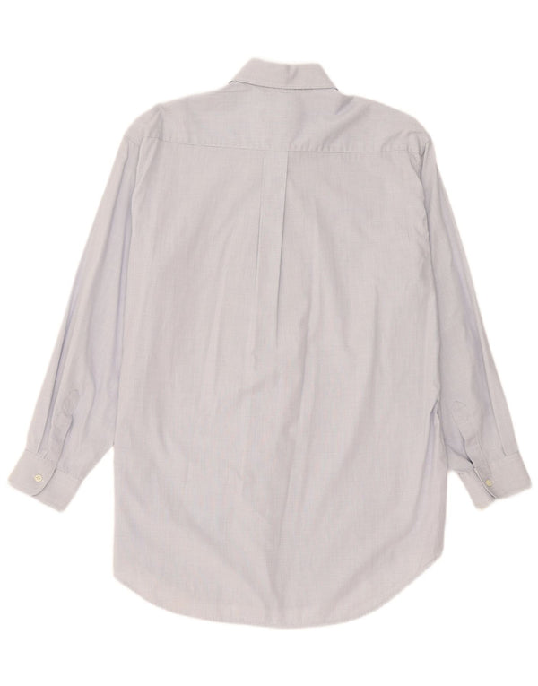 Camisa masculina Sisley média azul guingão