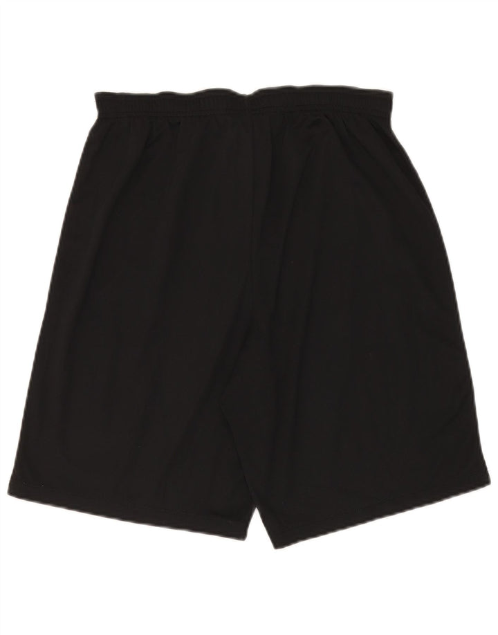 Shorts esportivos masculinos Nike grande poliéster colorblock preto