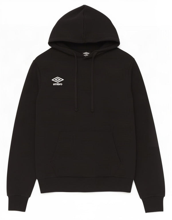 Umbro moletom com capuz masculino grande algodão preto