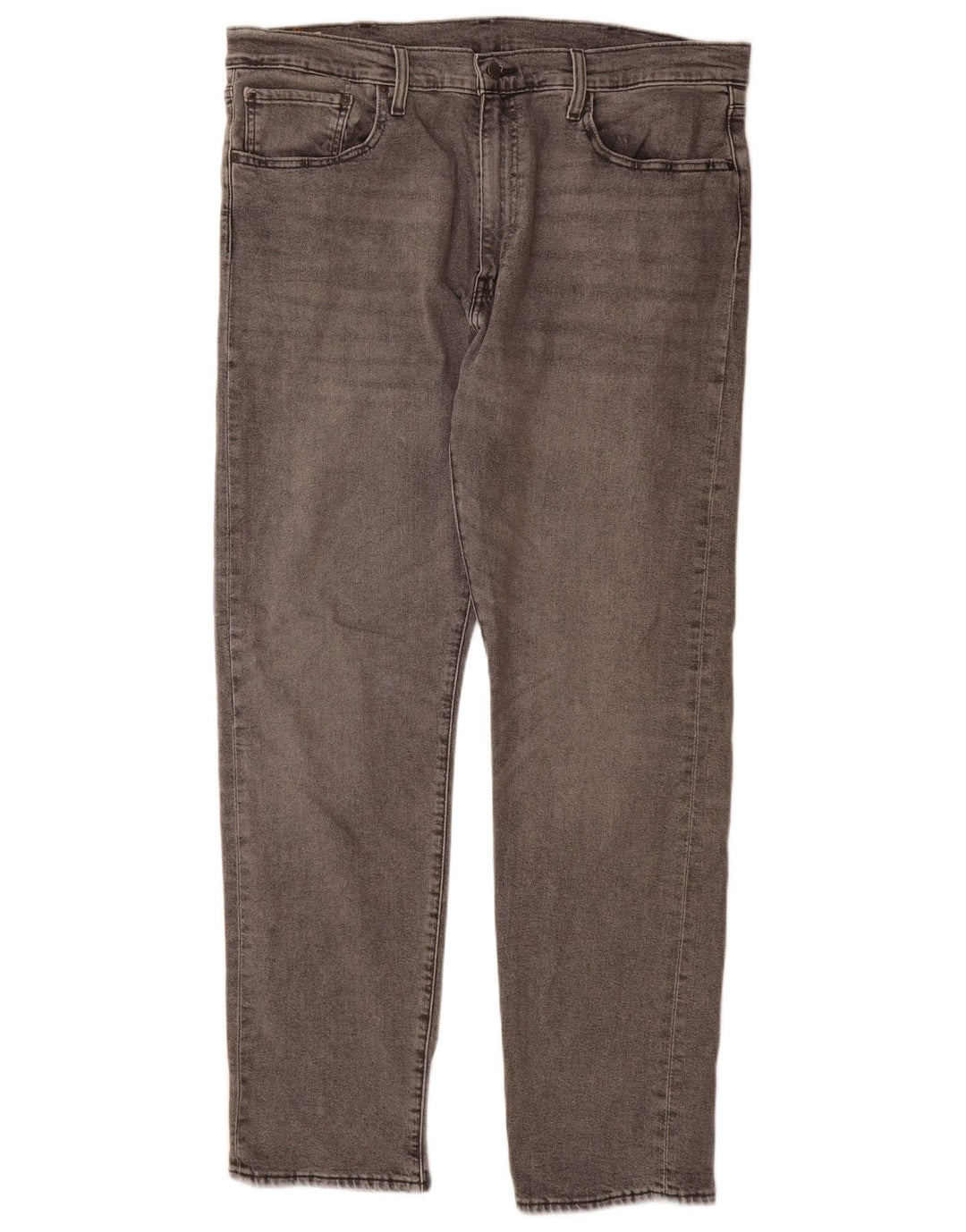 Levi's Masculino 502 Tapered Jeans W38 L34 Cinza Algodão