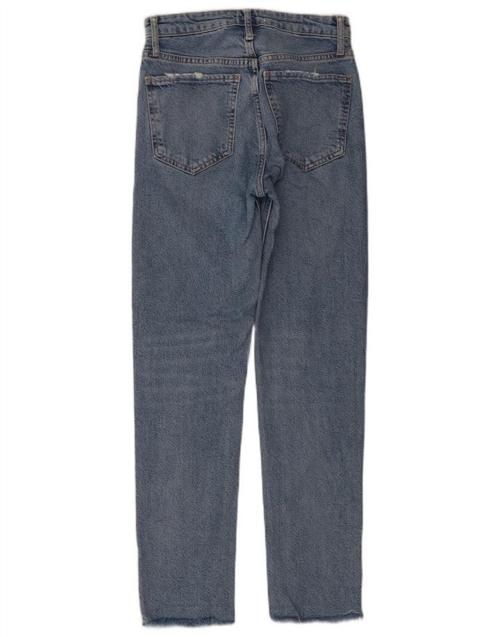 ZARA Jeans Slim Feminino EU 34 2XS W24 L27 Azul