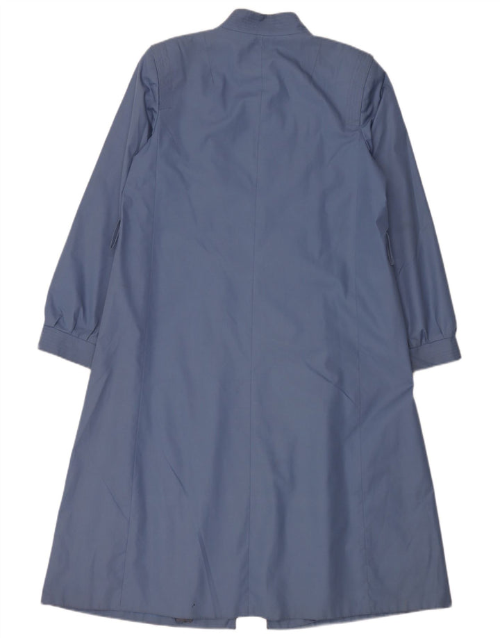 Sobretudo feminino vintage IT 42 azul médio