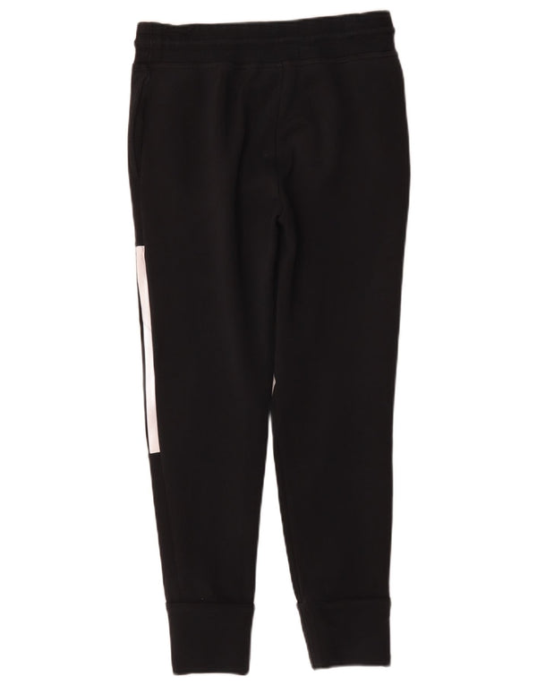 Nike Boys Tracksuit Trousers Joggers 13-14 Years Black Cotton