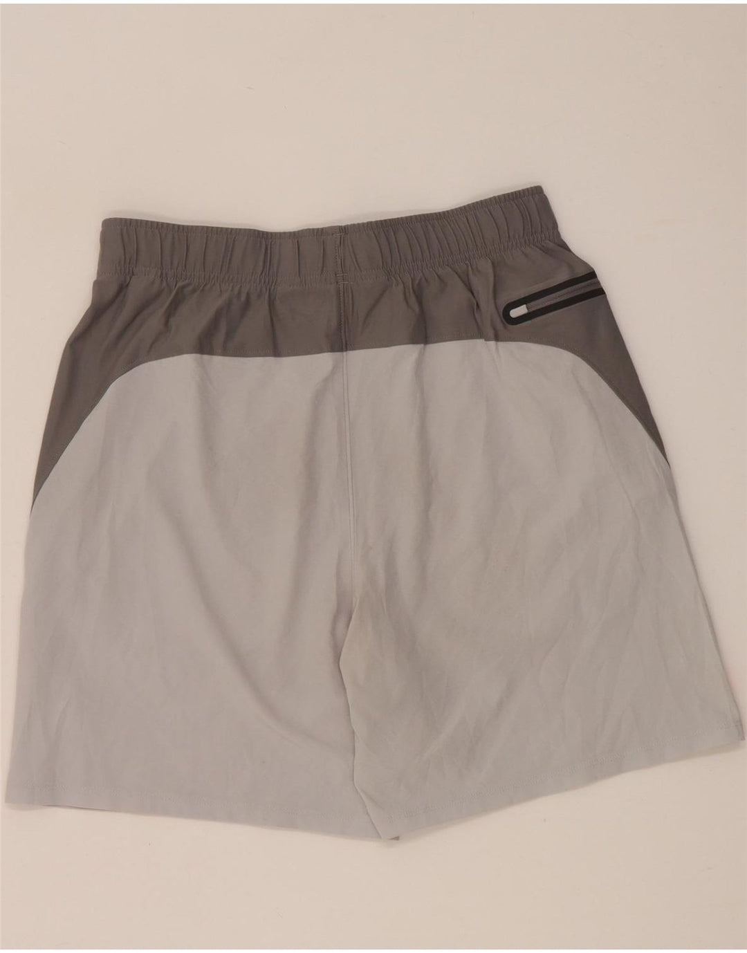 Shorts esportivos masculinos Under Armour médio cinza colorblock elastano