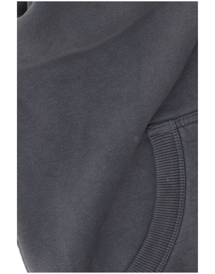 Suéter com capuz masculino Superdry pequeno azul algodão