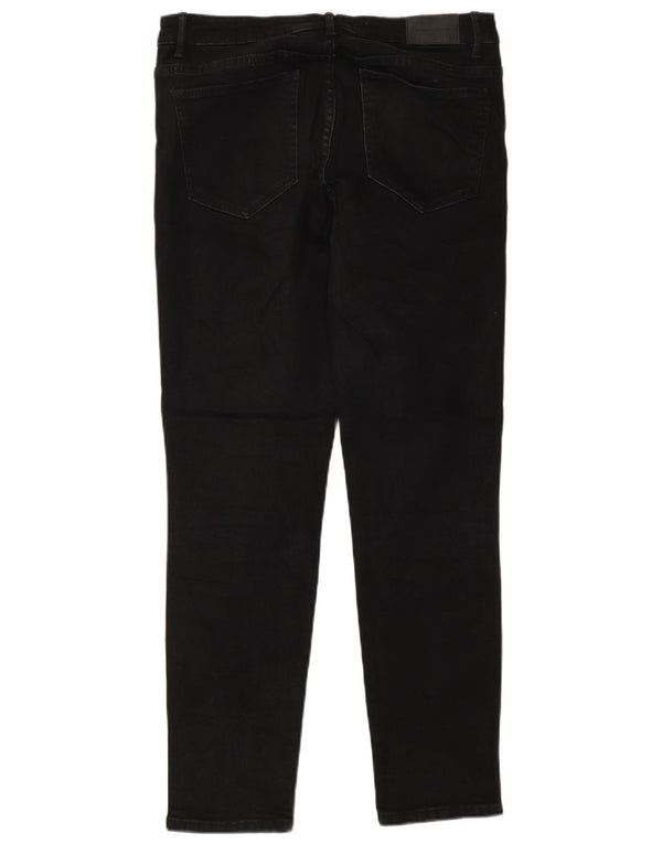 Zara Womens Trafaluc Skinny Jeans EU 40 Médio W30 L28 Algodão Preto
