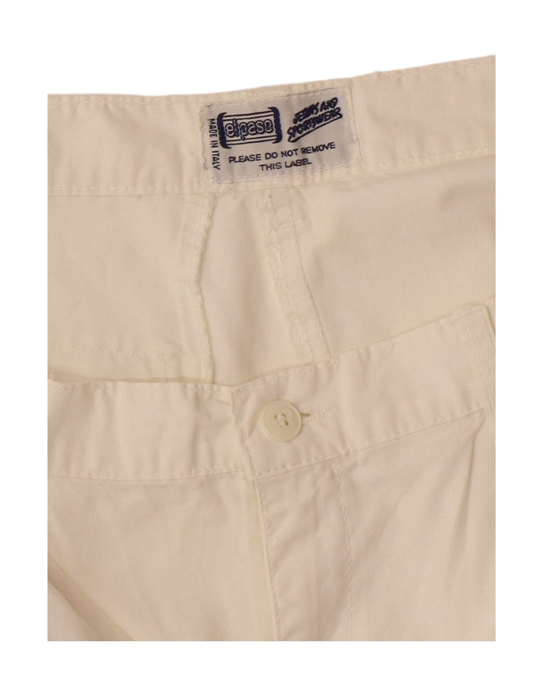 Calça chino reta feminina VINTAGE W30 L29 branca