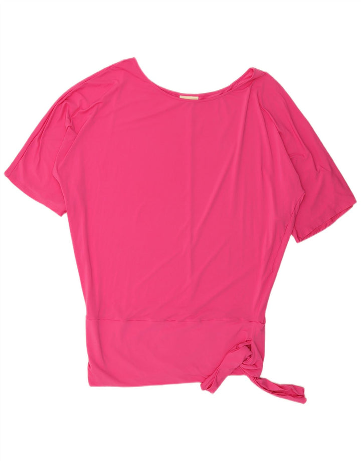 Túnica feminina grande Michael Kors Reino Unido 16 grande nylon rosa