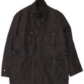 Jaqueta utilitária masculina Mabrun UK 42 XL poliéster preto