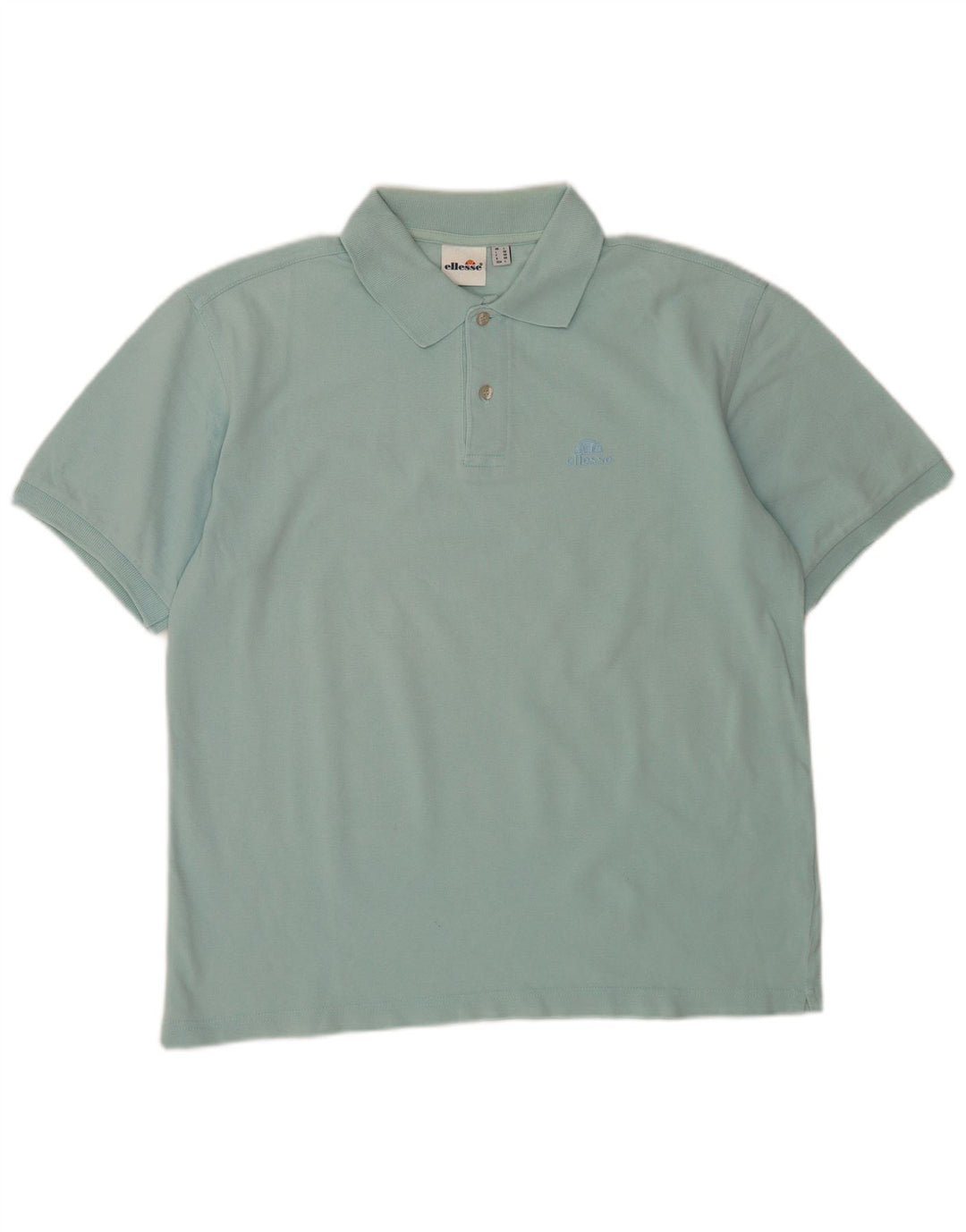Camisa polo masculina Ellesse grande algodão azul