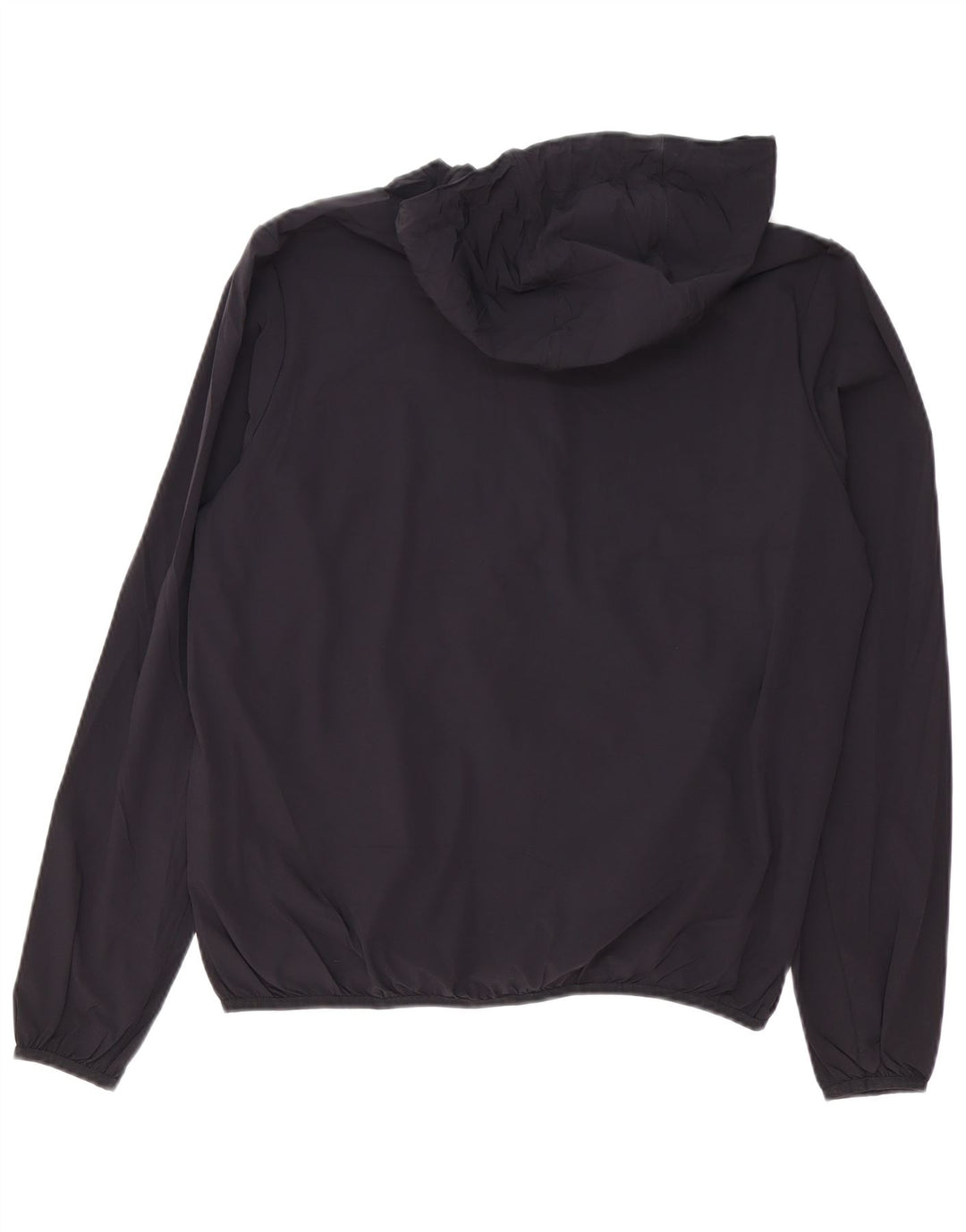 Jaqueta de chuva feminina com capuz de golfe Calvin Klein UK 14 poliamida preta média