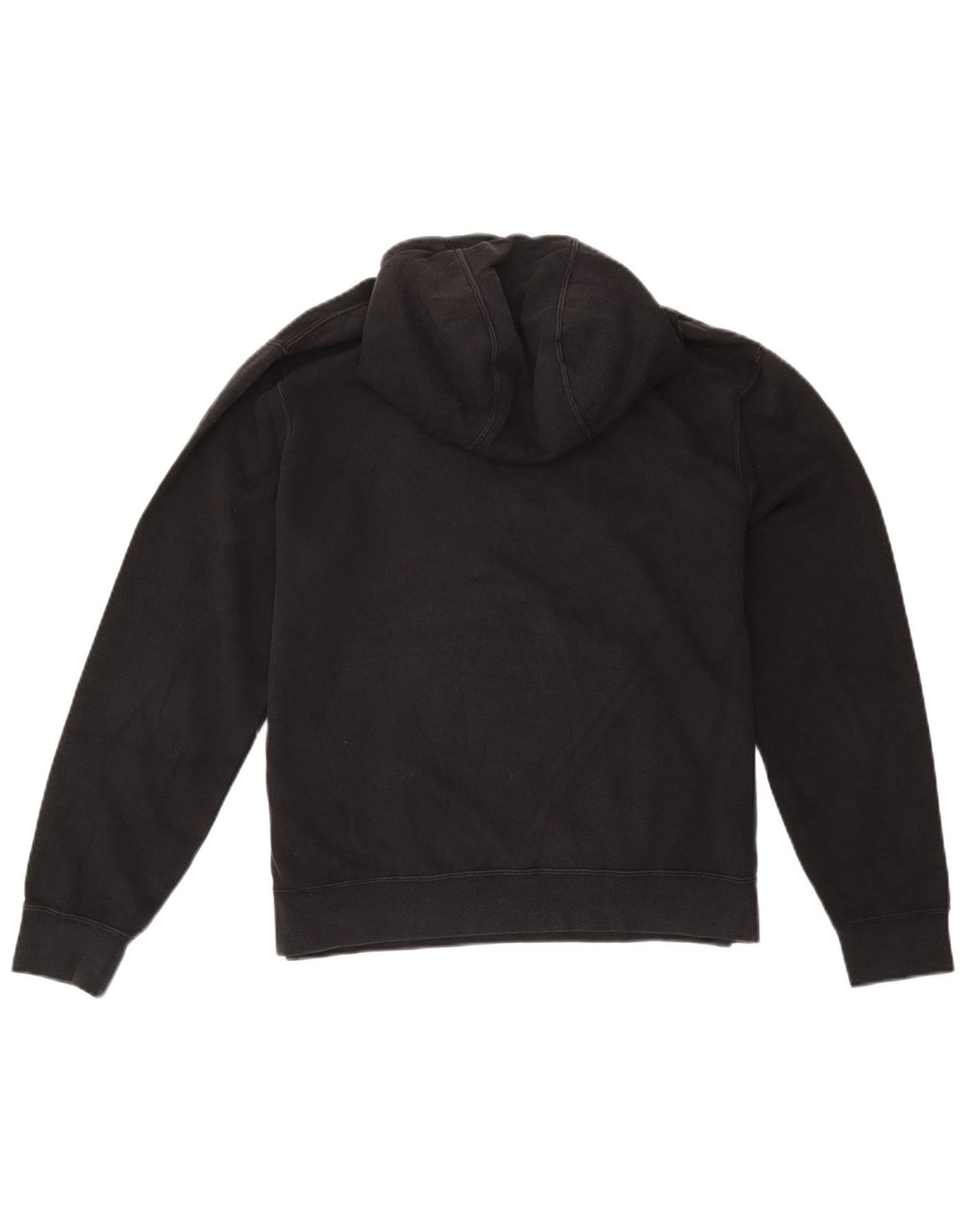 Nike masculino gráfico moletom com capuz médio algodão preto