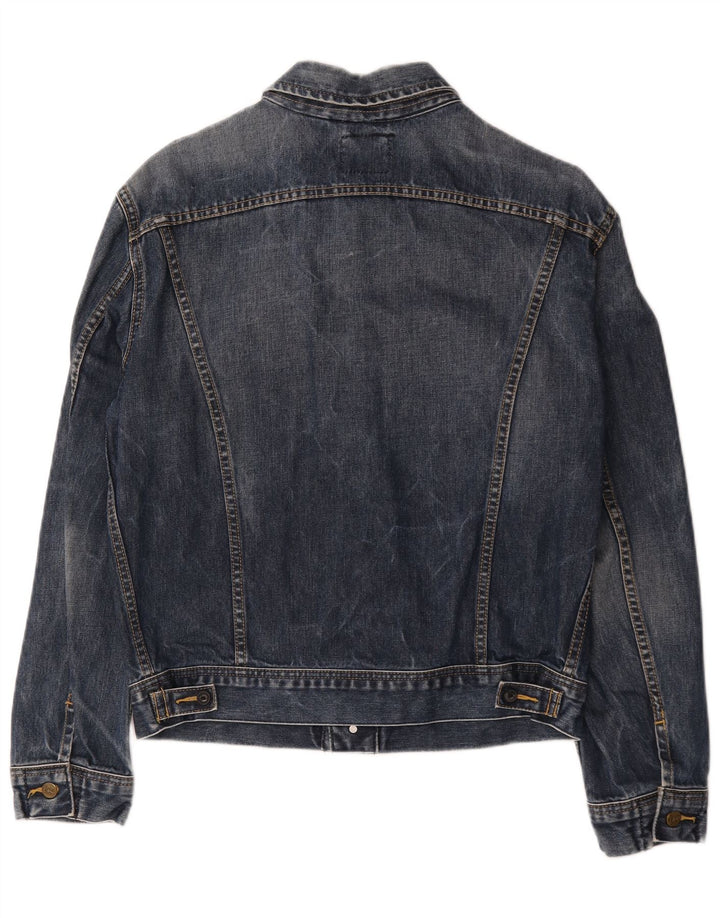 Jaqueta jeans masculina Lee UK 40 grande algodão azul