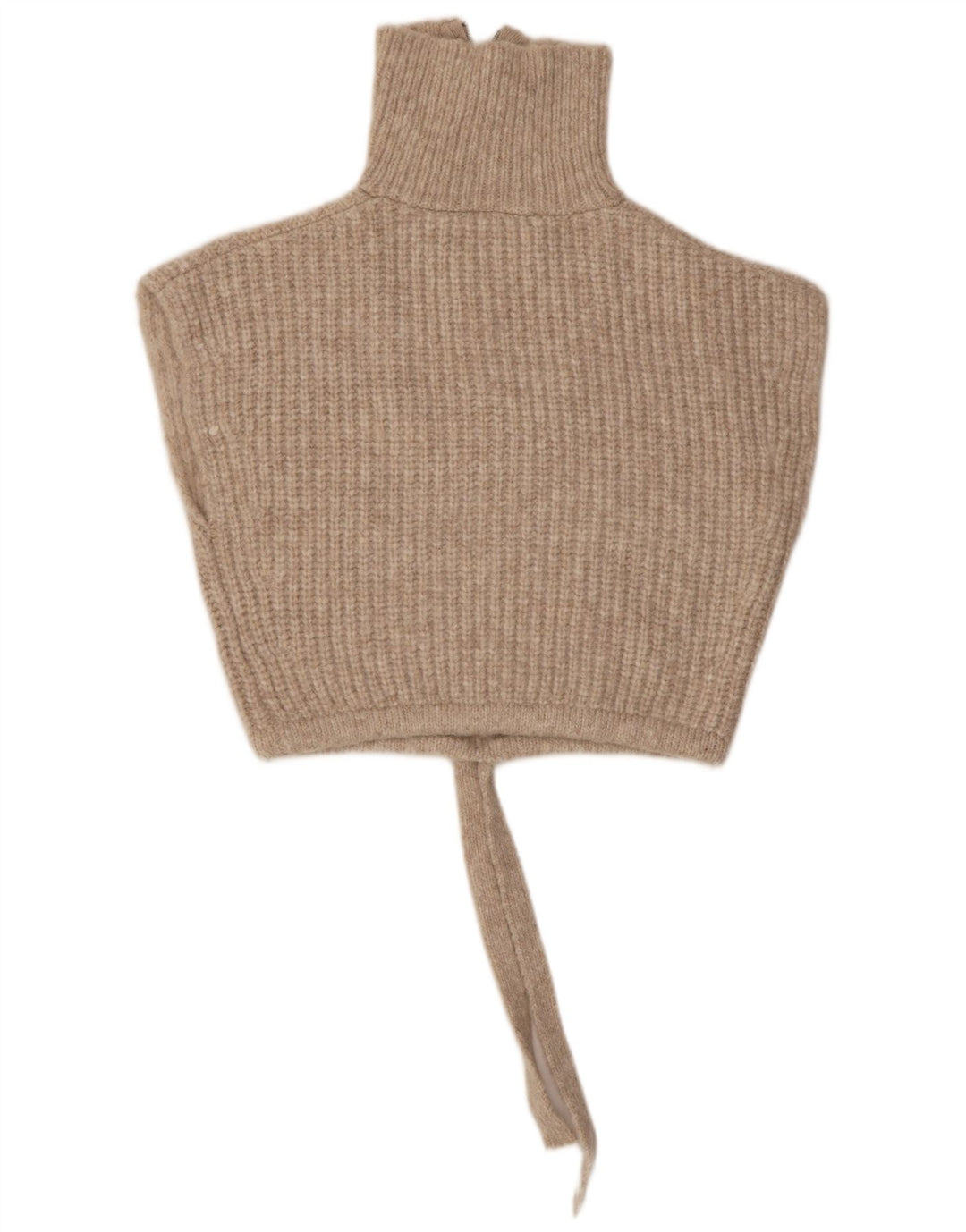 Zara Womens Crop Vest Regata Reino Unido 14 Médio Bege Poliamida