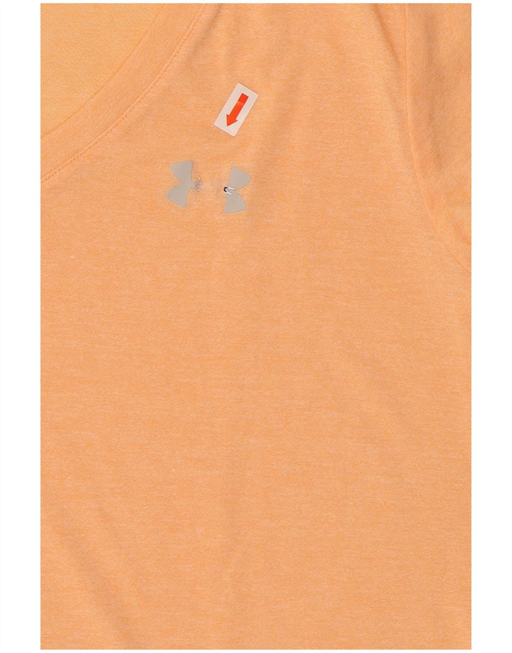 Under Armour Camiseta Feminina Top UK 12 Médio Laranja