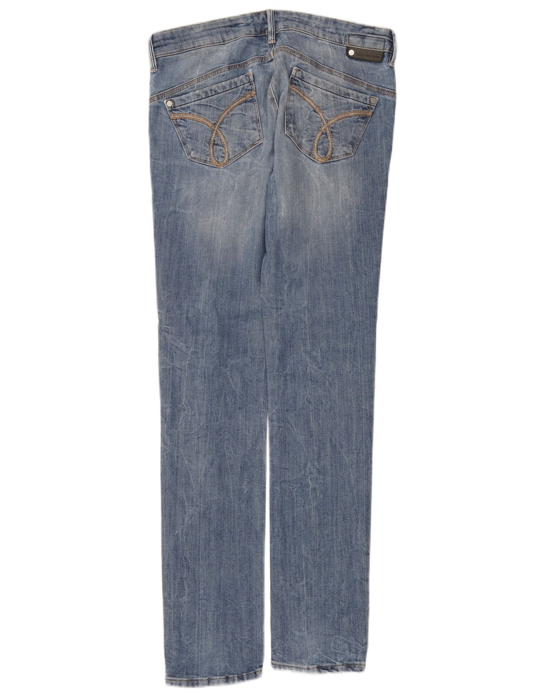 Calvin Klein Jeans Skinny Feminino W30 L33 Azul
