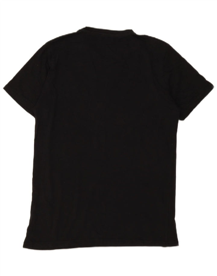 Camiseta gráfica masculina Carrera grande preta