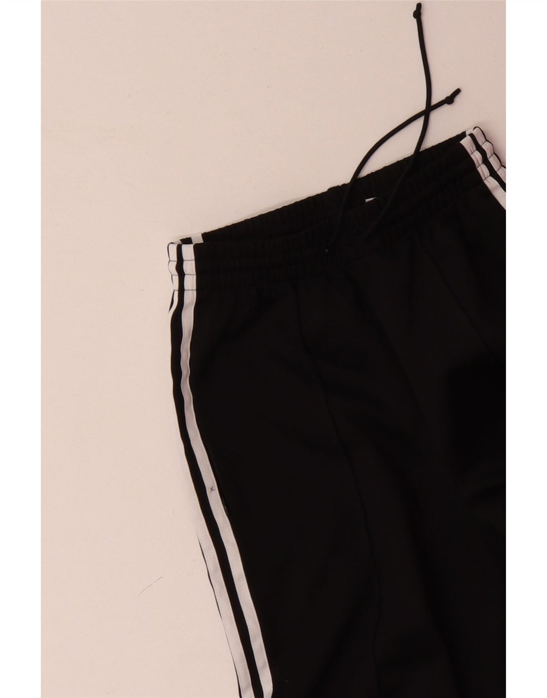 Calças de treino femininas ADIDAS UK 4 XS preto poliéster