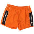 Shorts de natação masculino Champion Graphic grande laranja colorblock poliéster