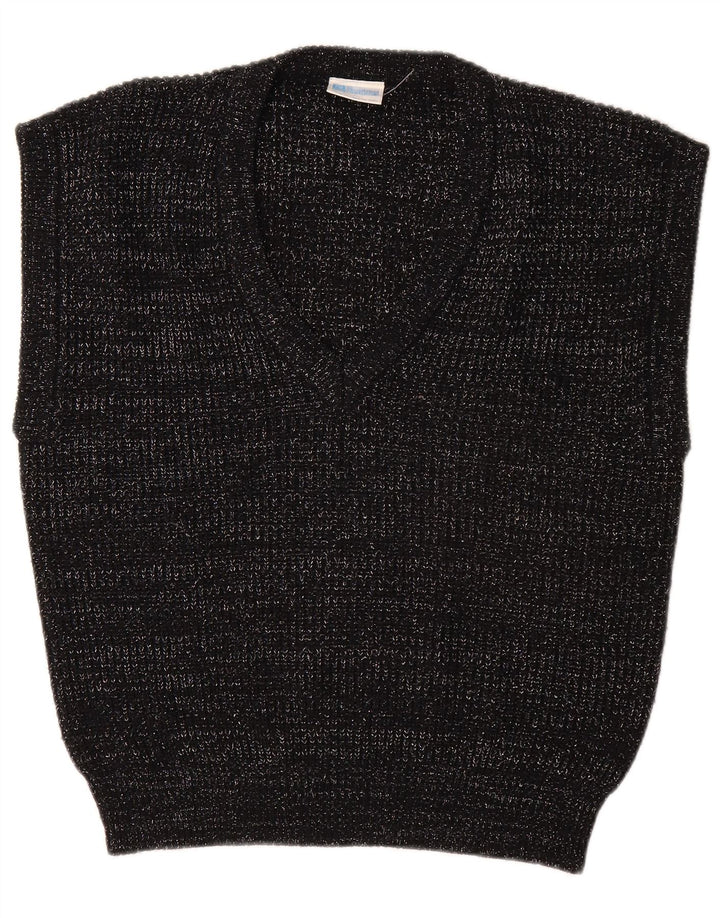 INTERNATIONAL Regata feminina oversized EU 36/38 pequena preta manchada