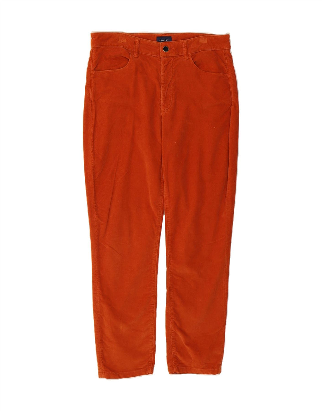 GANT Womens Slim Corduroy Trousers W30 L25 Orange Cotton Vintage Gant and Second-Hand Gant from Messina Hembry 