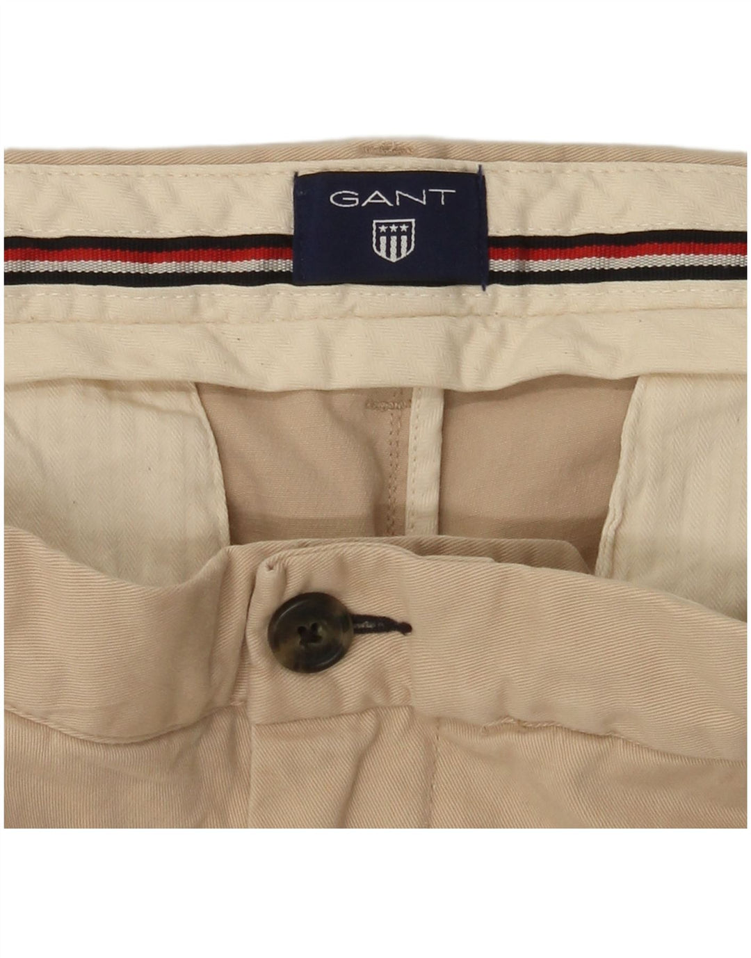 Calça Chino Masculina Reta Gant W40 L32 Bege