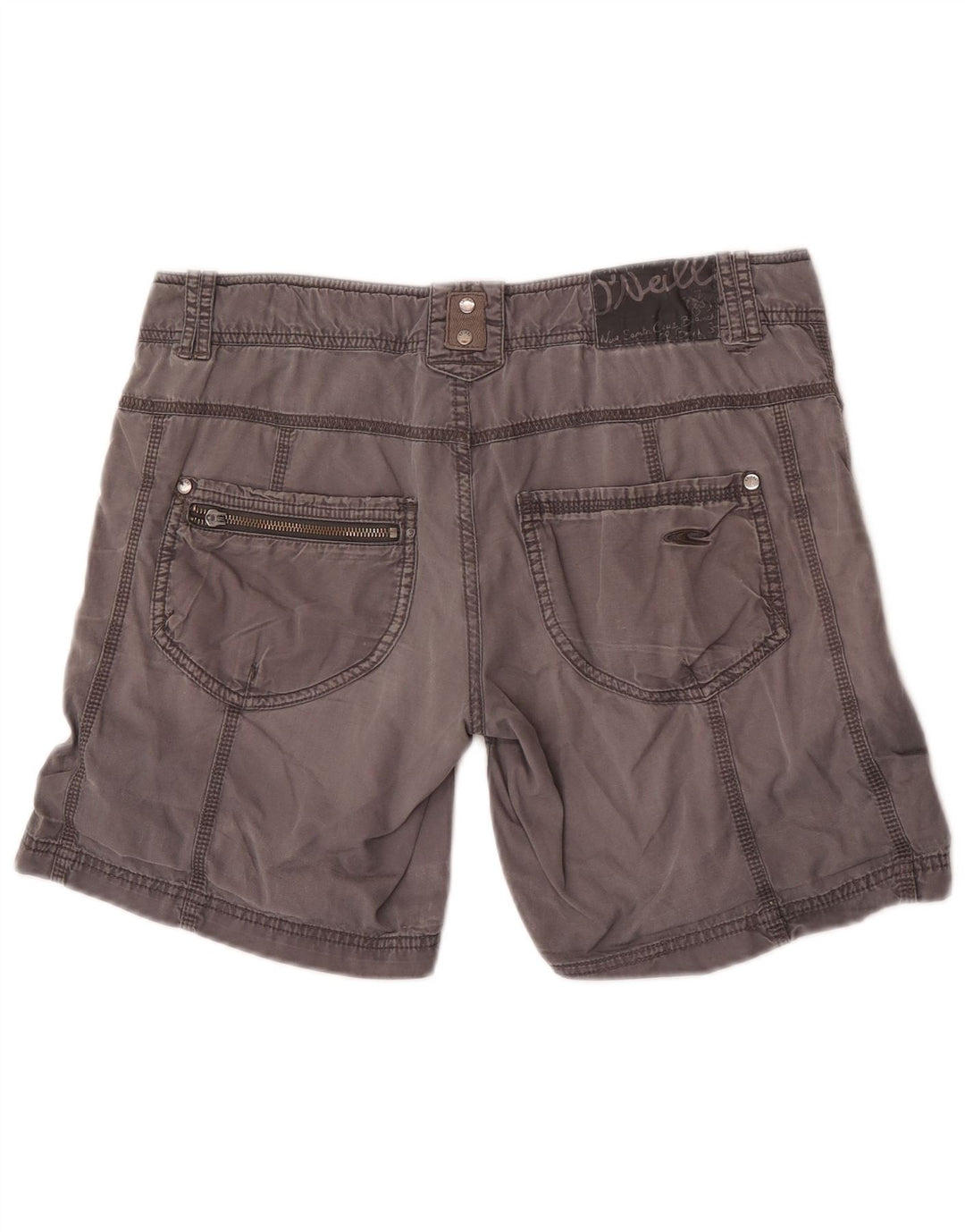 Shorts casual feminino O'Neill W30 cinza médio