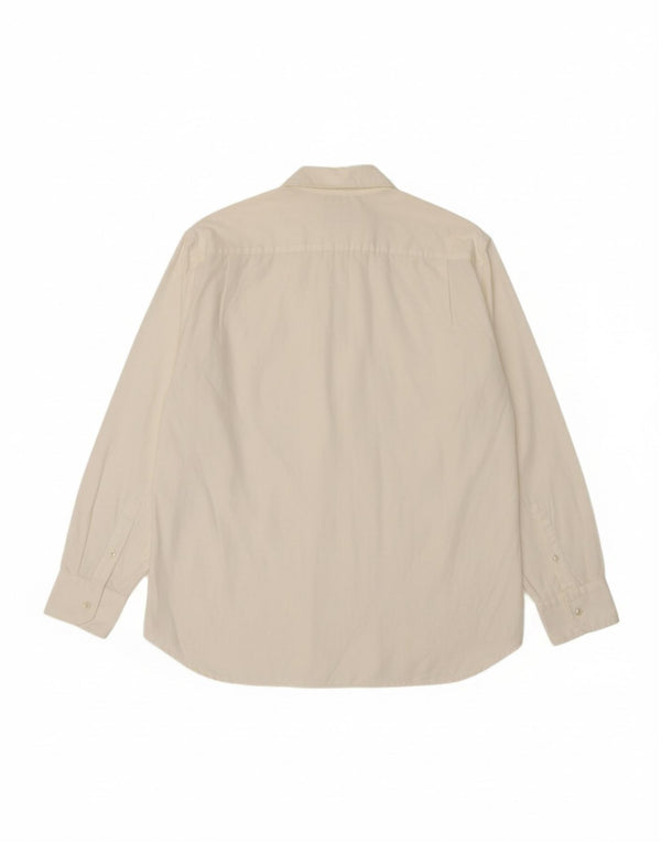 Camisa masculina GIORGIO ARMANI tamanho 39 15 1/2 médio branco