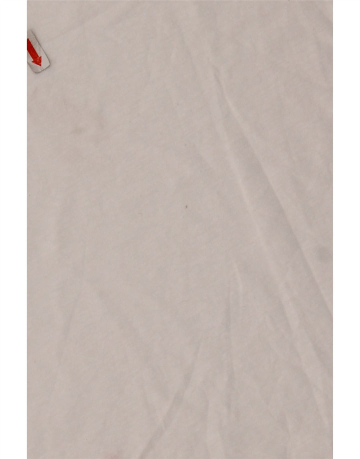 Camiseta masculina JACK & JONES de algodão branco médio