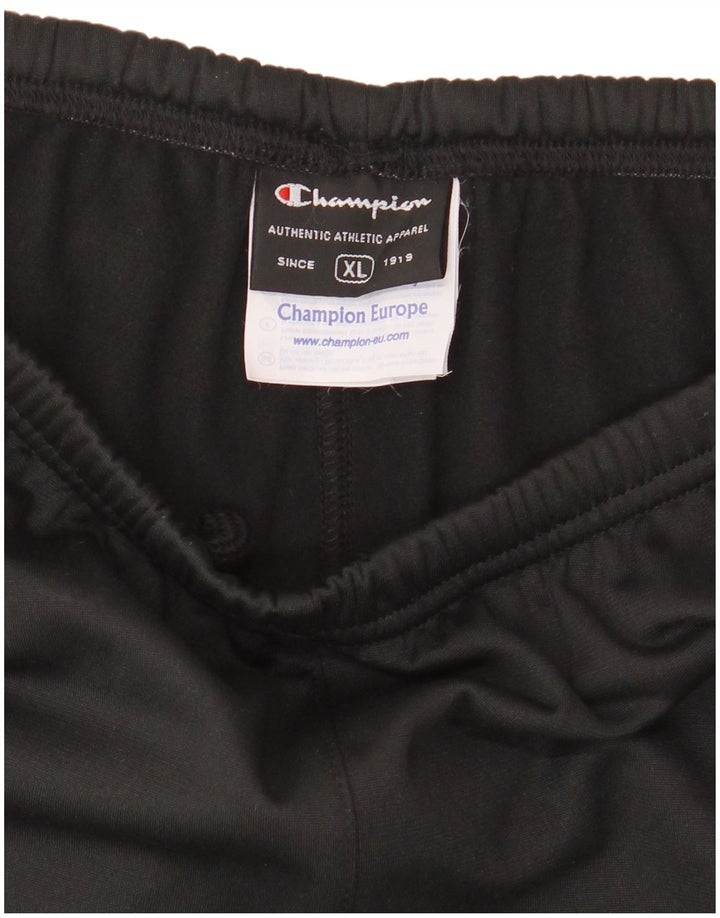 Calça de treino feminina Champion UK 18 XL poliéster preto
